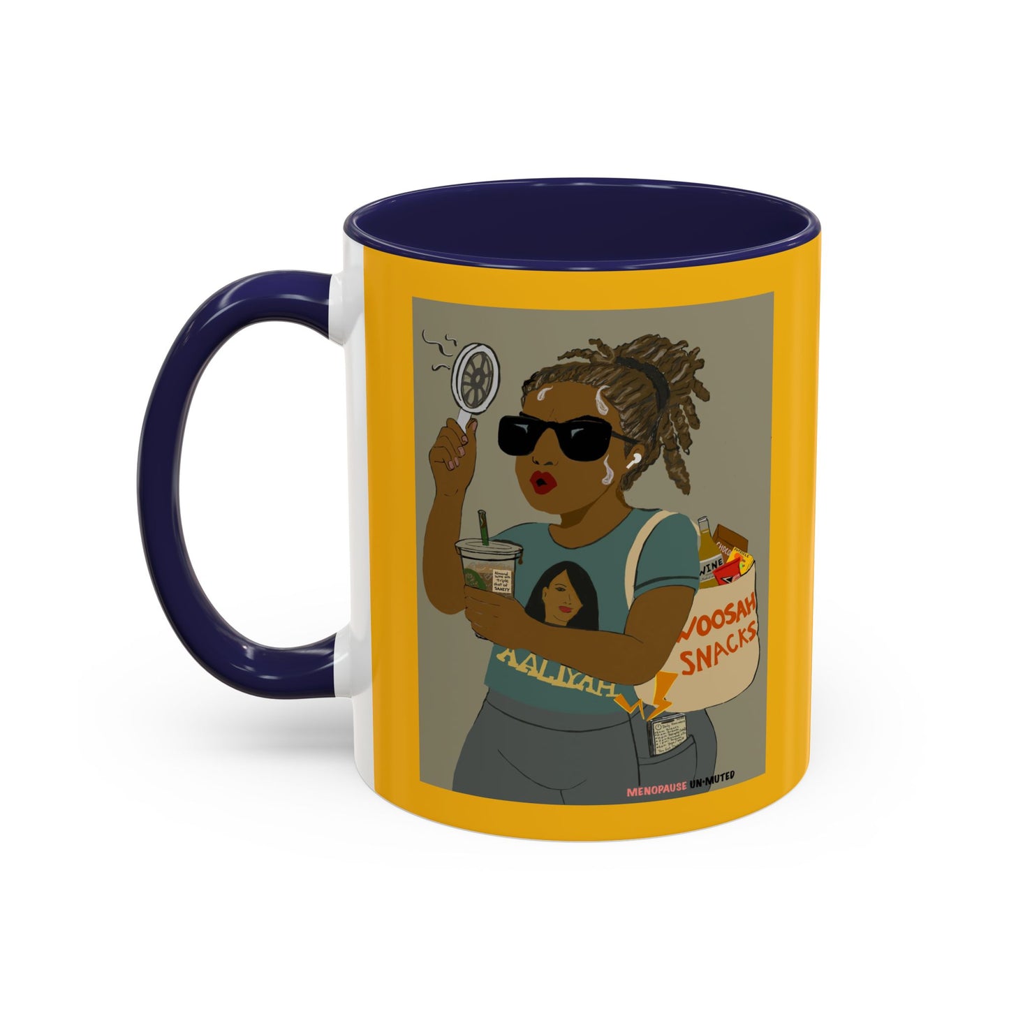 Funny Menopause Mug – Hot Flash Survival Coffee Cup for Women