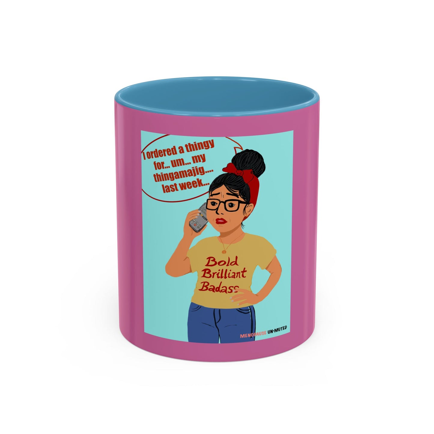 Funny Menopause Mug – Brain Fog Survival Mug for Women