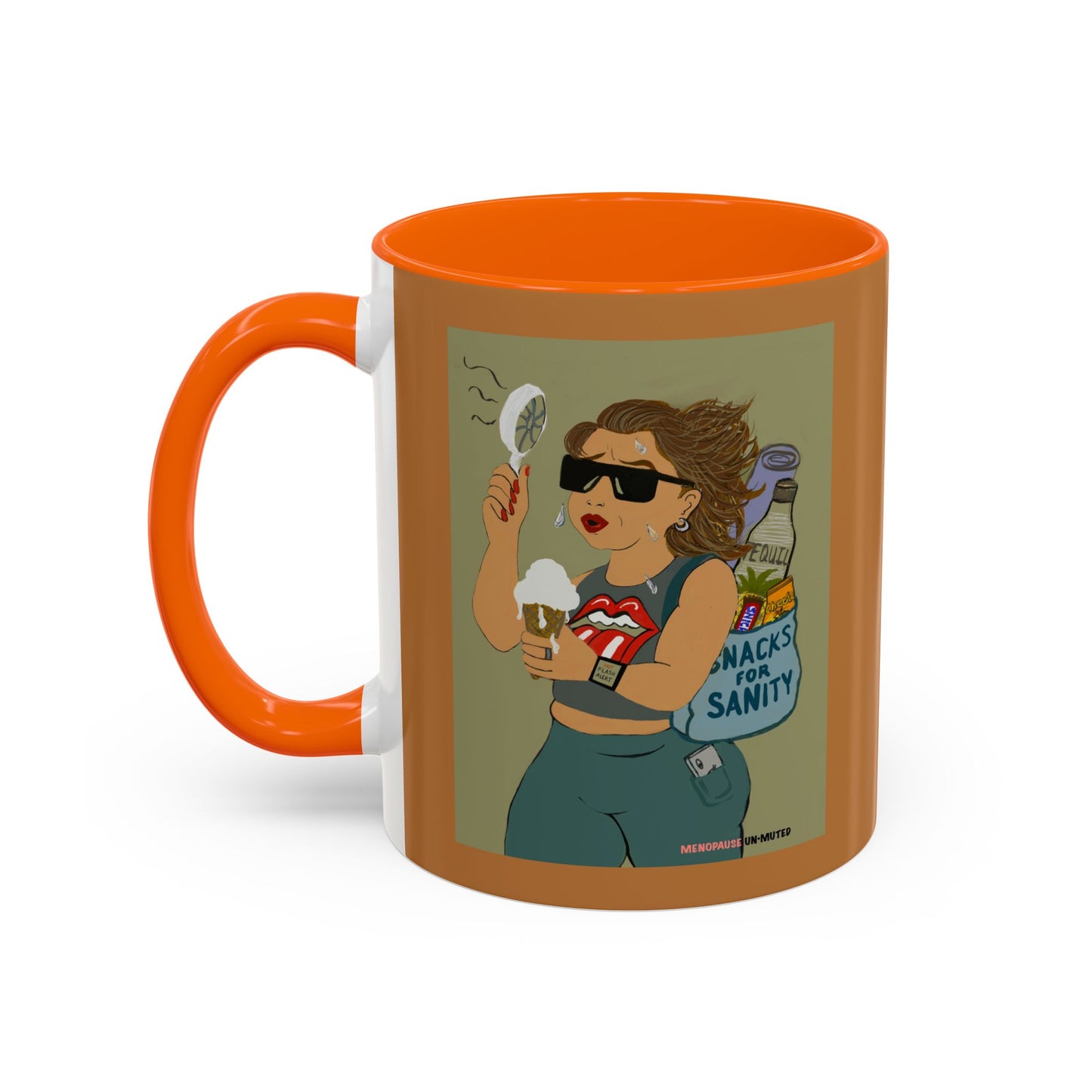 Funny Menopause Mug – Hot Flash Survival Coffee Cup for Women