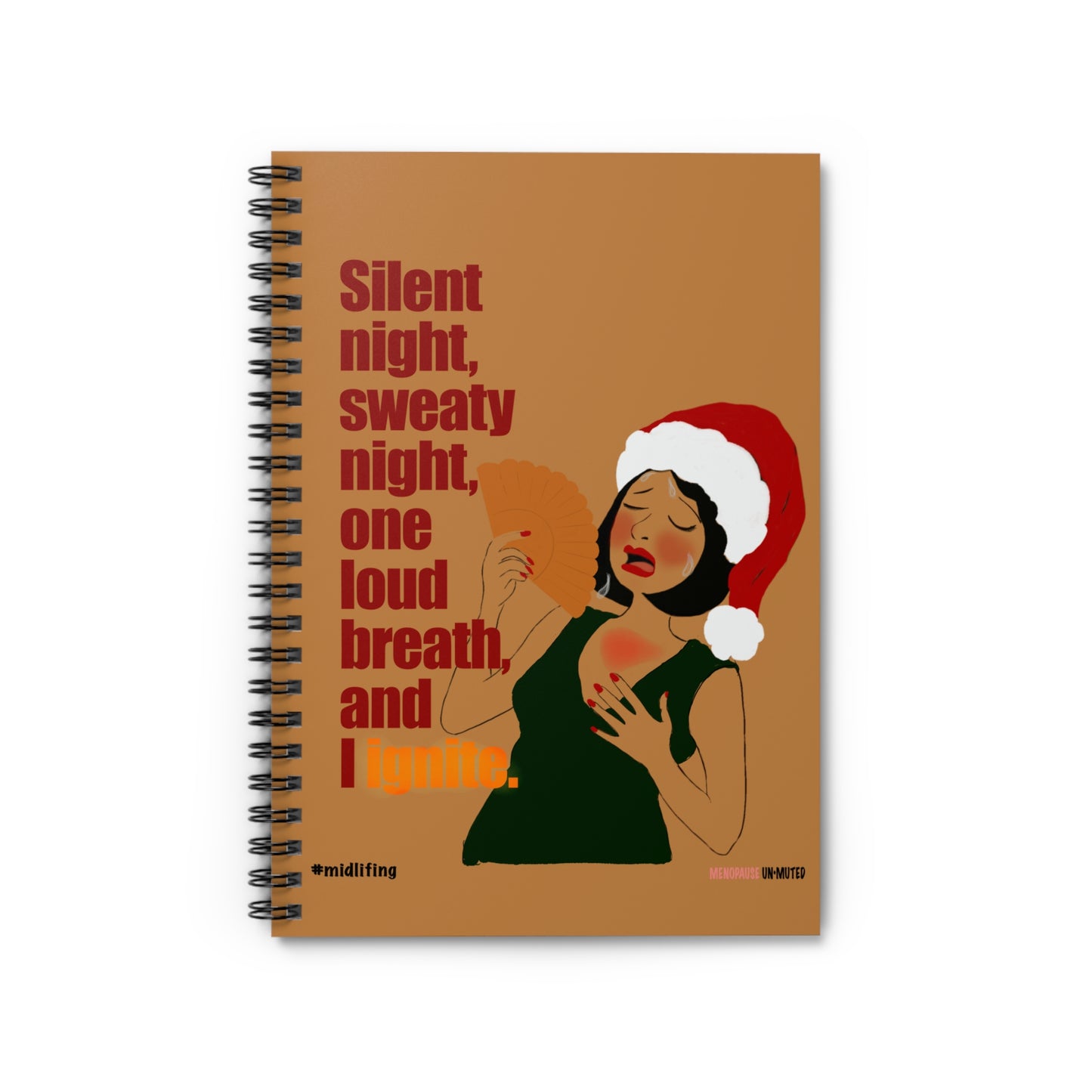 Funny Menopause Midlife Women Holiday Gift - Journal/ Notebook