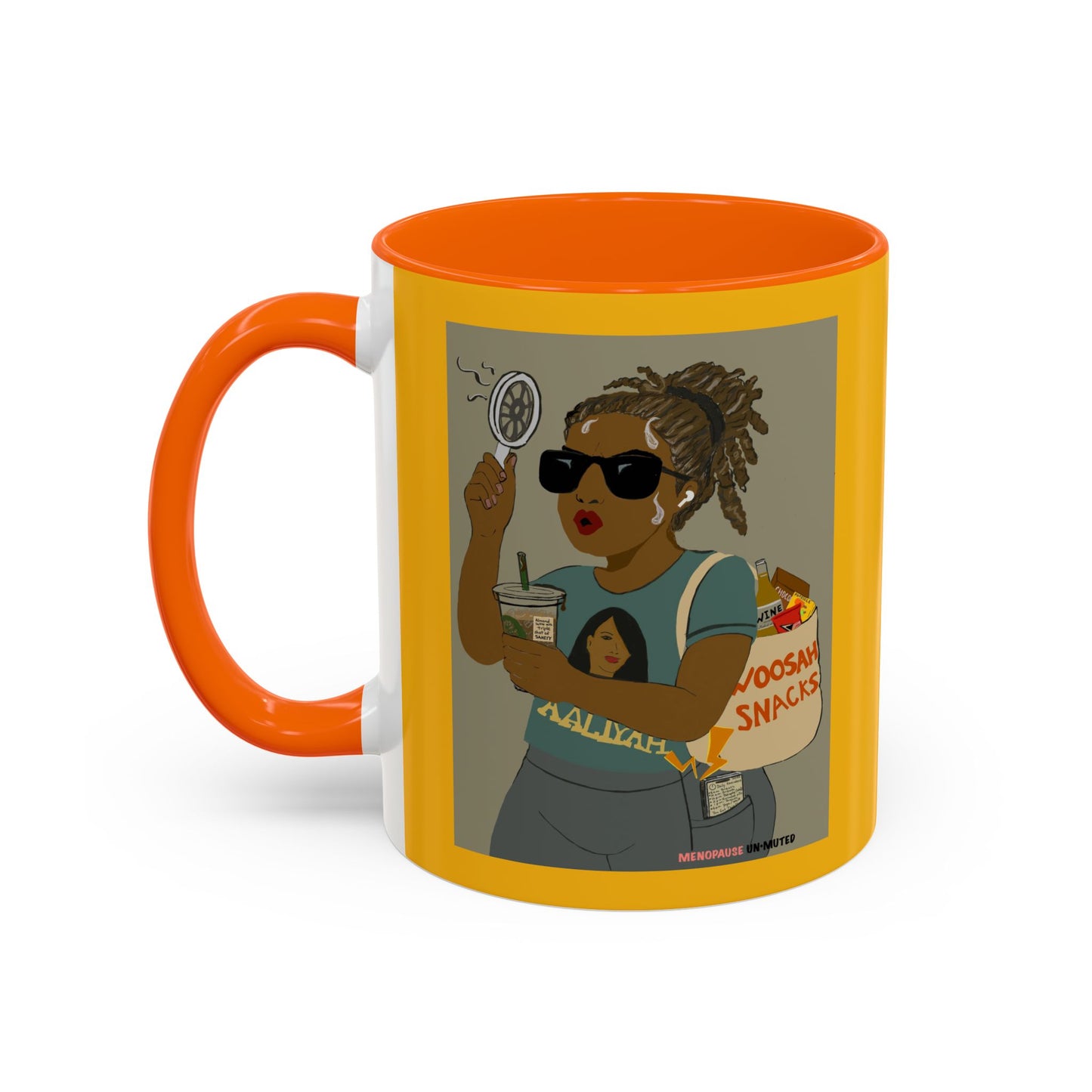 Funny Menopause Mug – Hot Flash Survival Coffee Cup for Women