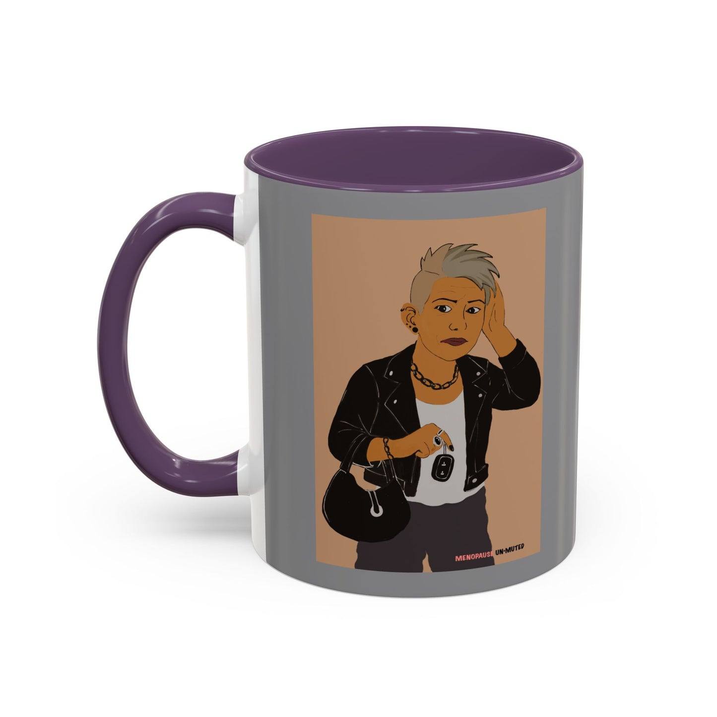 Funny Menopause Mug – Brain Fog Survival Mug for Women