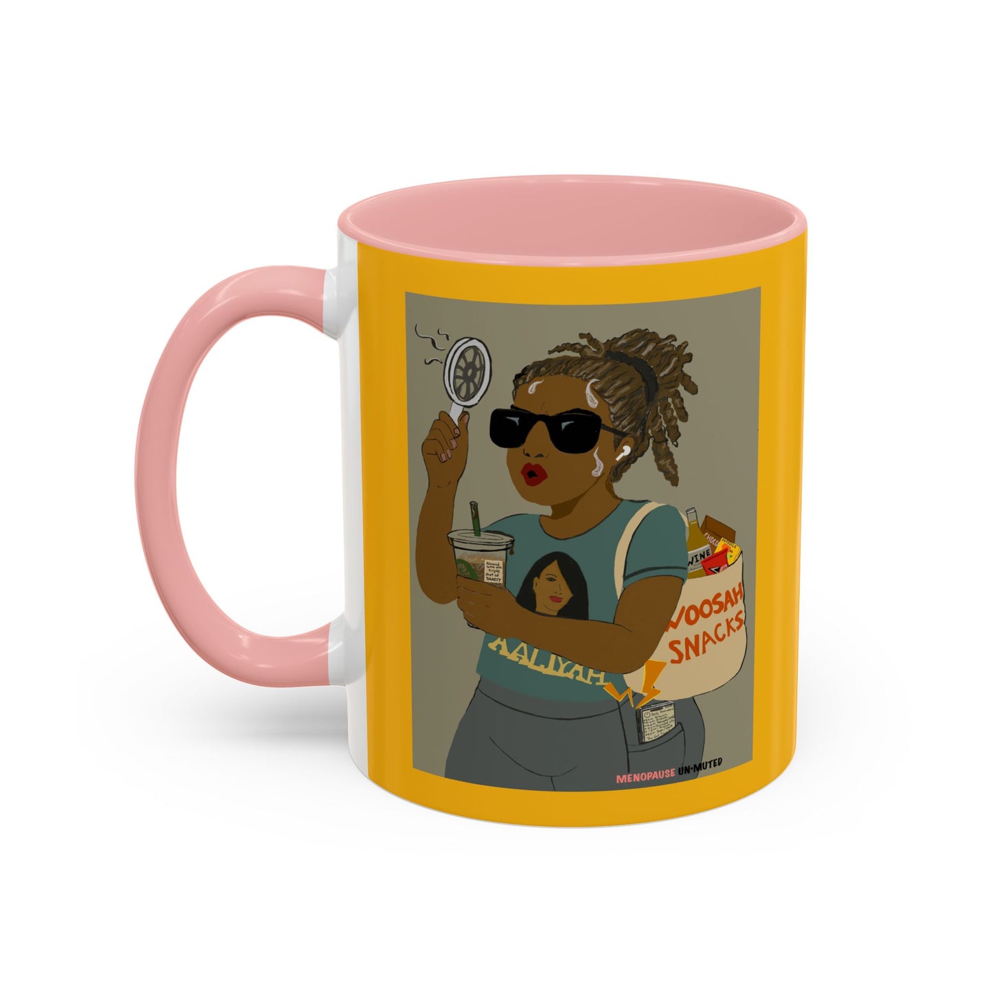 Funny Menopause Mug – Hot Flash Survival Coffee Cup for Women