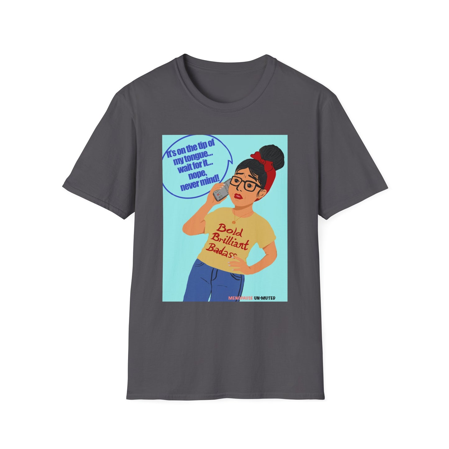 Funny Menopause T-Shirt – Brain Fog Survival Cotton - Women Gift