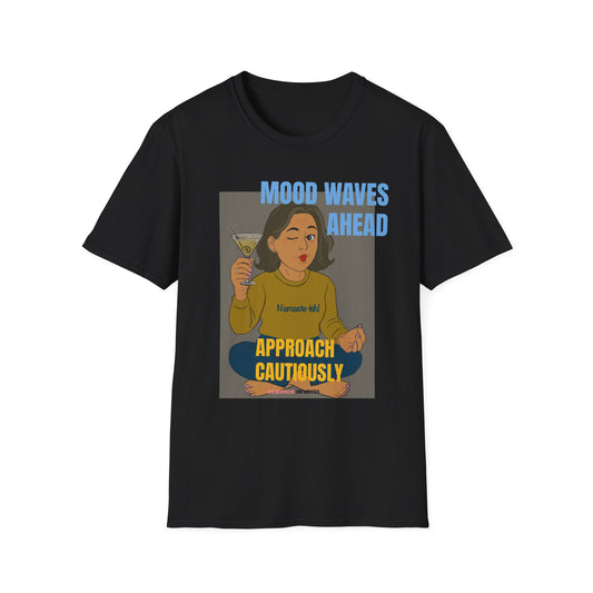 Funny Menopause T-Shirt – Mood Swing Survival Cotton Tee for Women