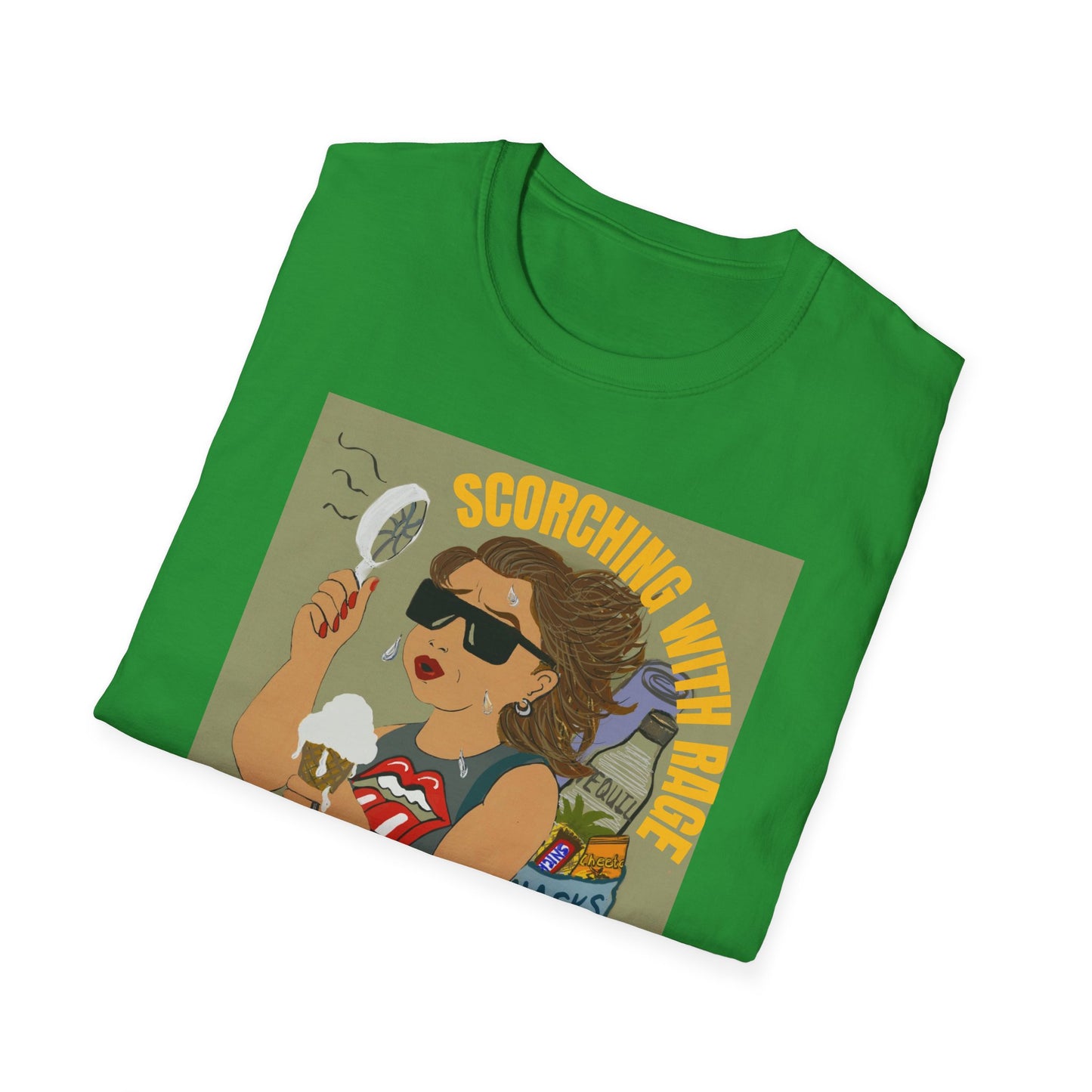 Funny Menopause T-Shirt – Hot Flash Survival Cotton Tee for Women