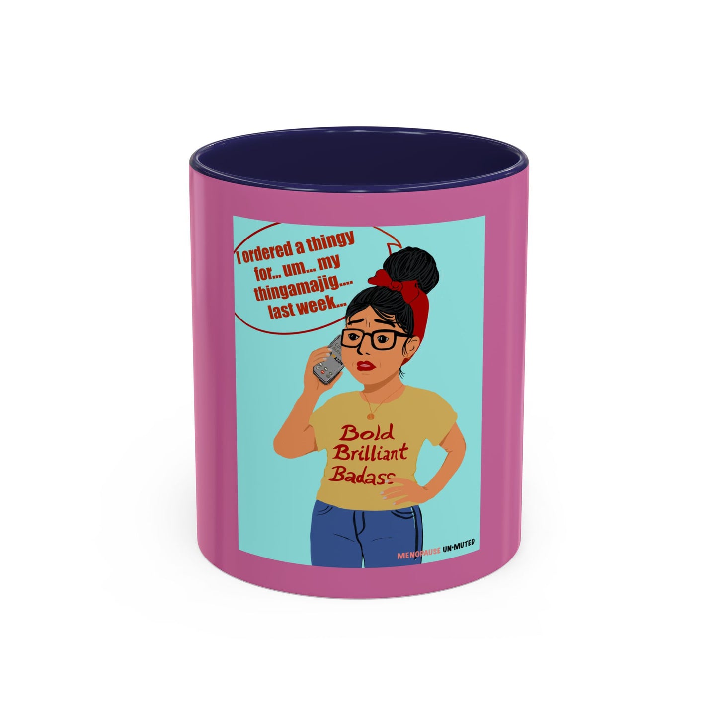 Funny Menopause Mug – Brain Fog Survival Mug for Women