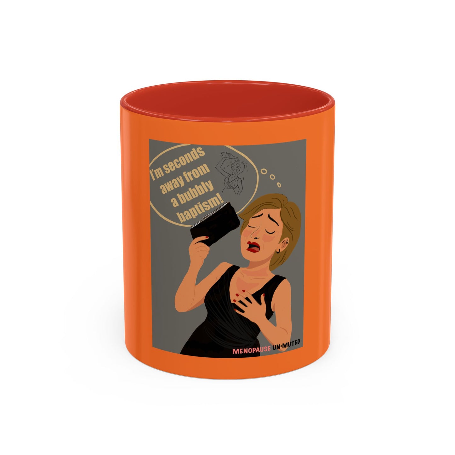 Funny Menopause Mug – Hot Flash Survival Coffee Cup for Women