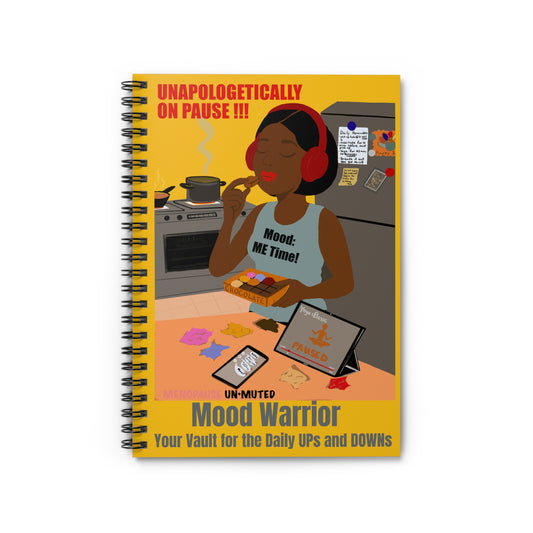 Funny Menopause Spiral Journal – Mood Swing Survival Notebook for Women