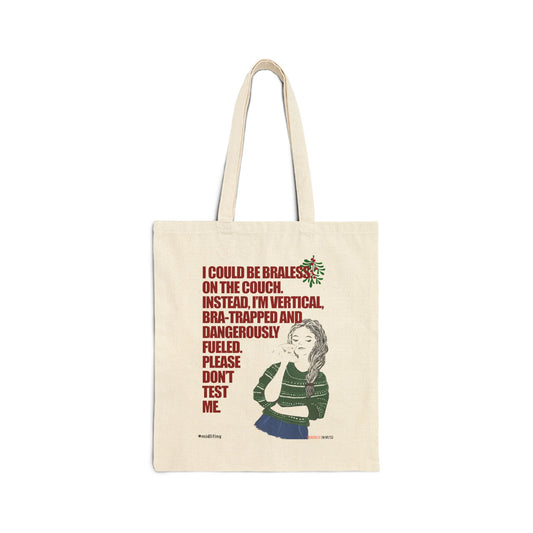 Funny Menopause Midlife Women Holiday Gift - Canvas Tote Bag