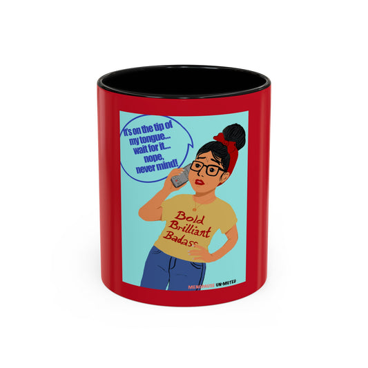 Funny Menopause Mug – Brain Fog Survival Mug for Women