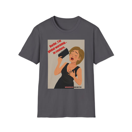 Funny Menopause T-Shirt – Hot Flash Survival Cotton Tee for Women