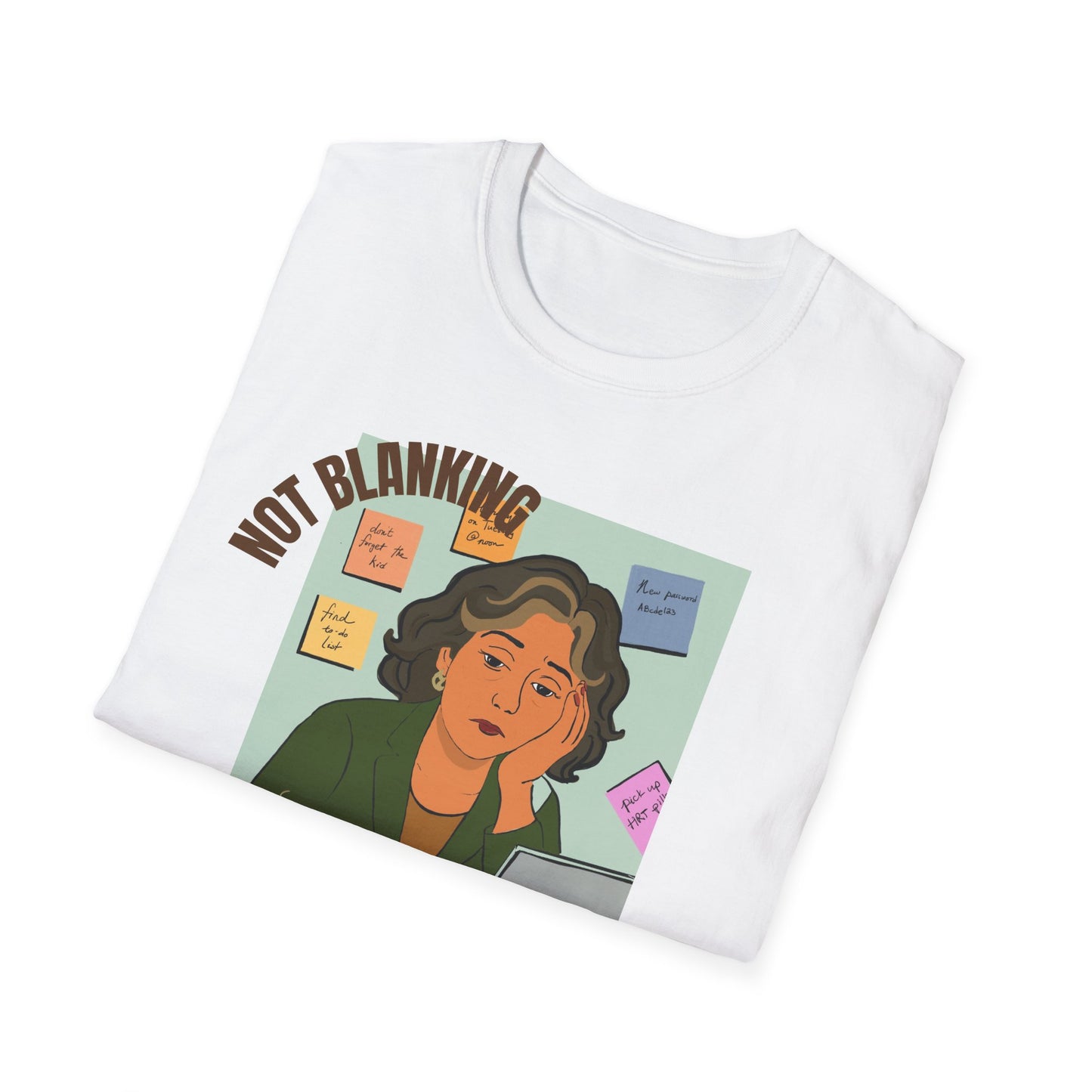 Funny Menopause T-Shirt – Brain Fog Survival Cotton - Women Gift