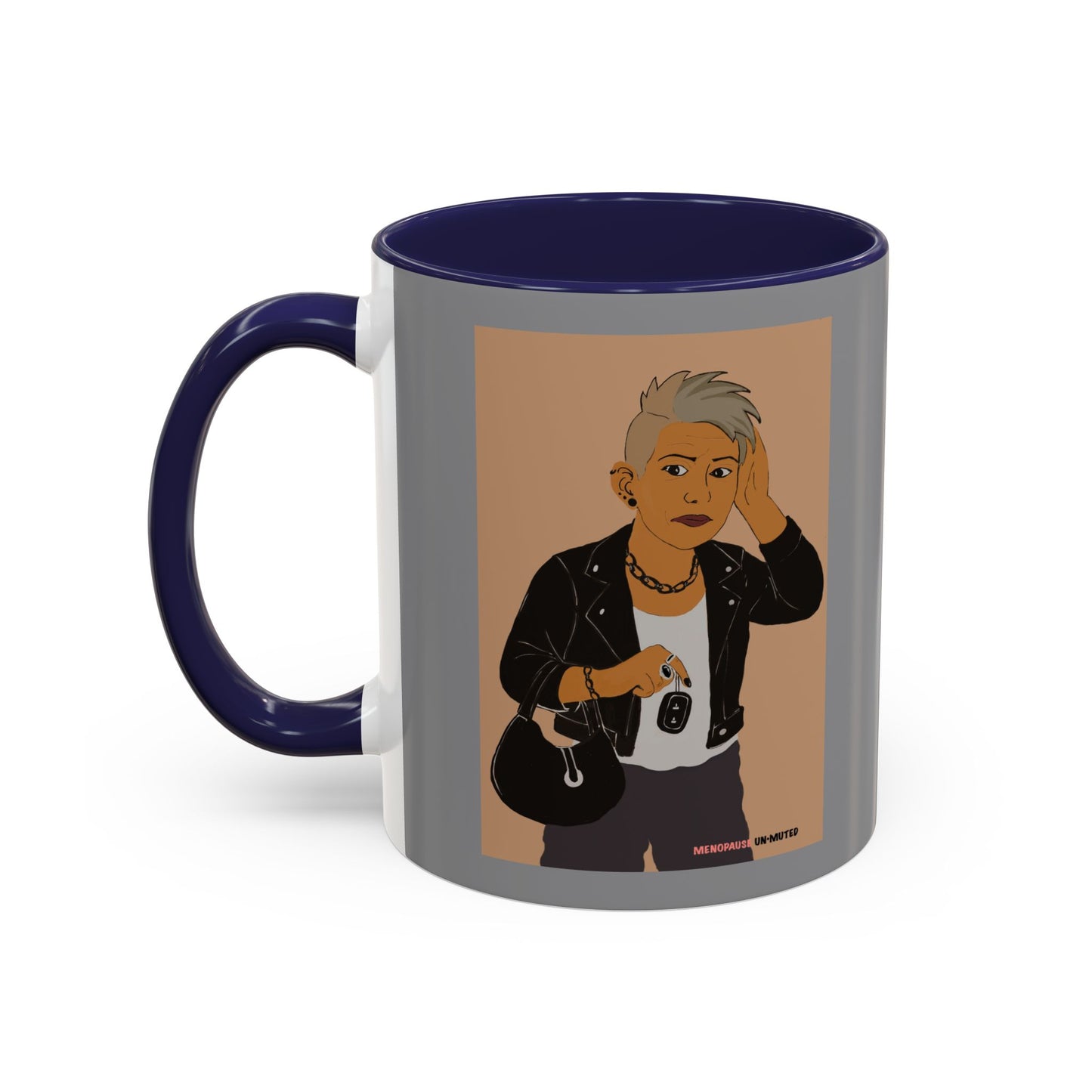 Funny Menopause Mug – Brain Fog Survival Mug for Women