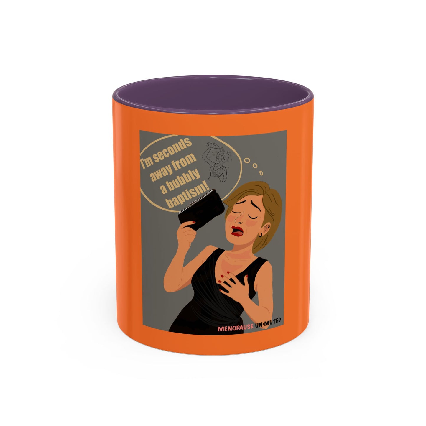 Funny Menopause Mug – Hot Flash Survival Coffee Cup for Women