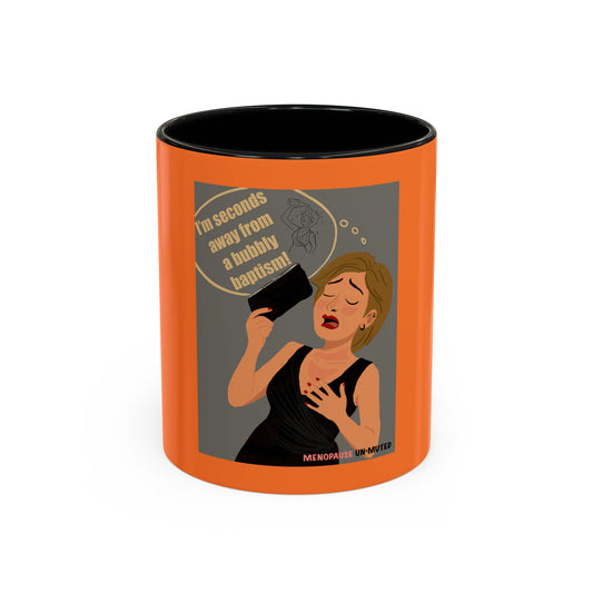 Funny Menopause Mug – Hot Flash Survival Coffee Cup for Women