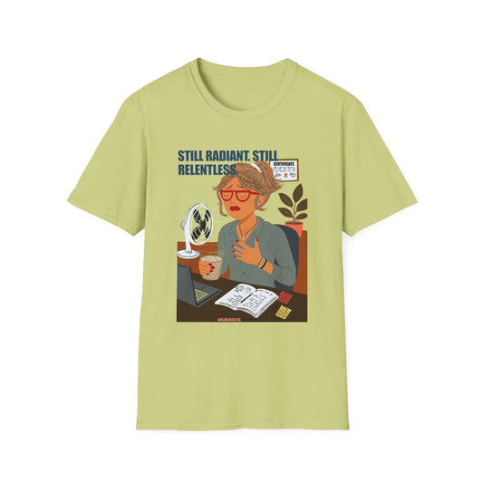 Funny Menopause T-Shirt – Hot Flash Survival Cotton Tee for Women