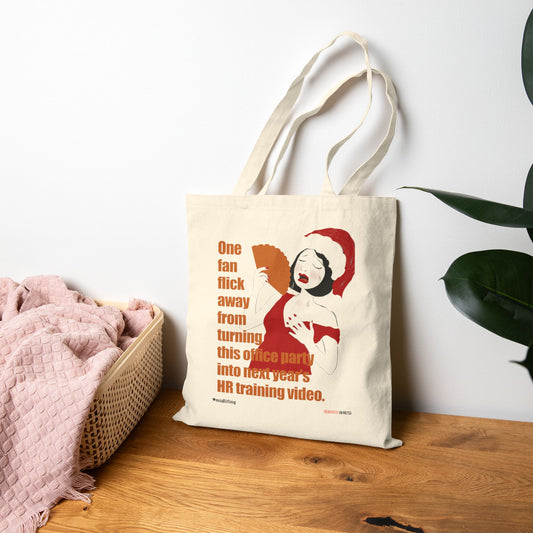 Funny Menopause Midlife Women Holiday Gift - Canvas Tote Bag