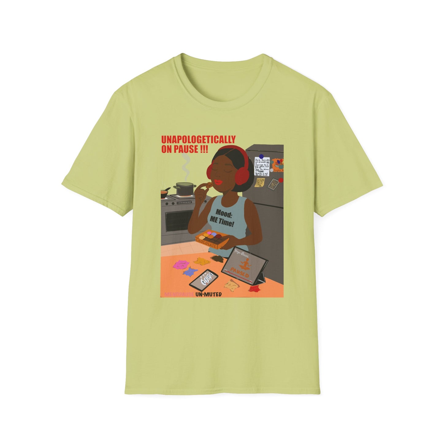 Funny Menopause T-Shirt – Mood Swing Survival Cotton Tee for Women