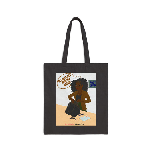 Funny Menopause Tote Bag – Brain Fog Survival Canvas & Cotton Gift for Women
