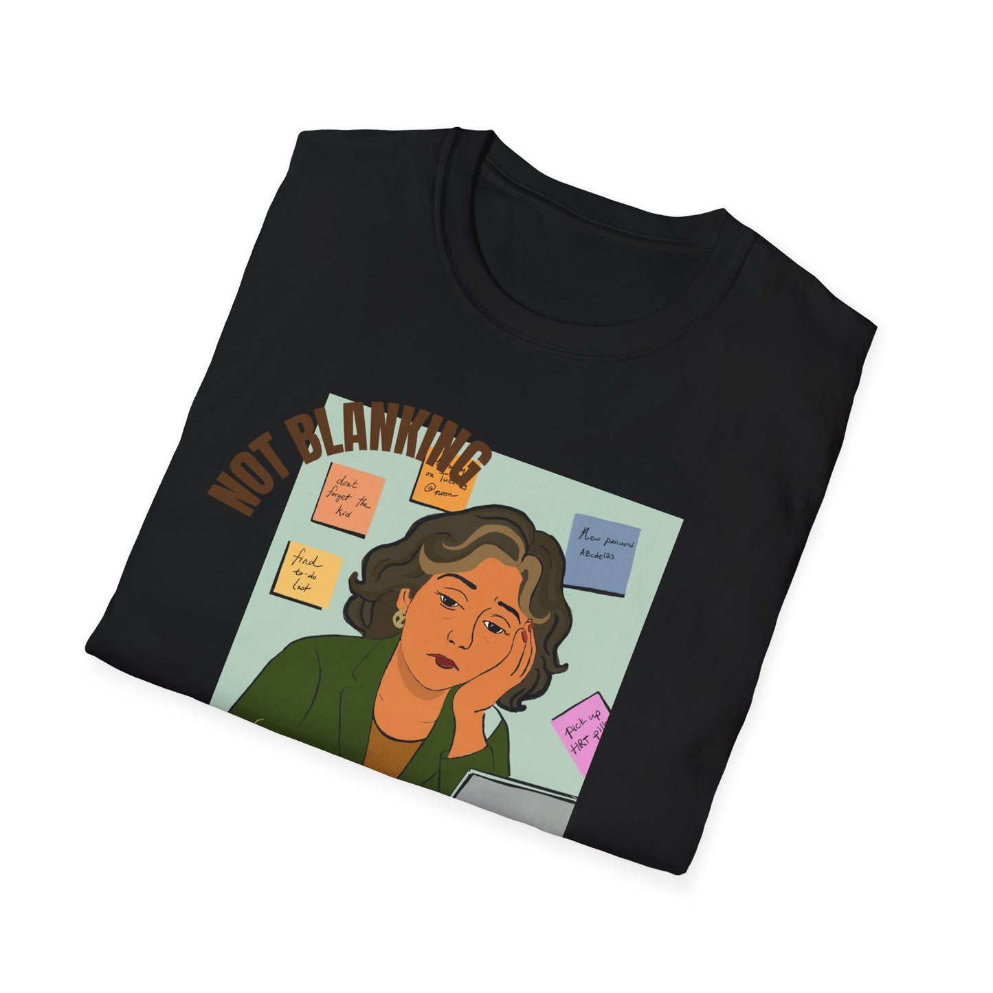 Funny Menopause T-Shirt – Brain Fog Survival Cotton - Women Gift