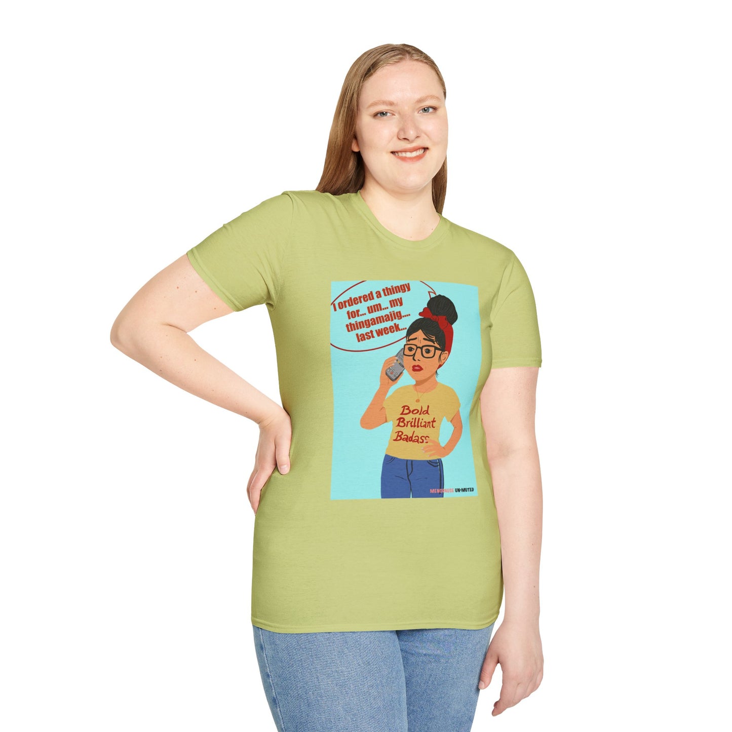 Funny Menopause T-Shirt – Brain Fog Survival Cotton - Women Gift