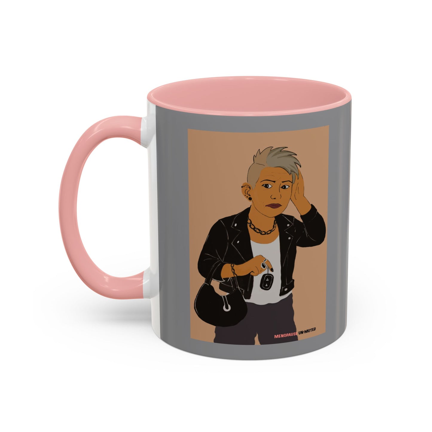Funny Menopause Mug – Brain Fog Survival Mug for Women