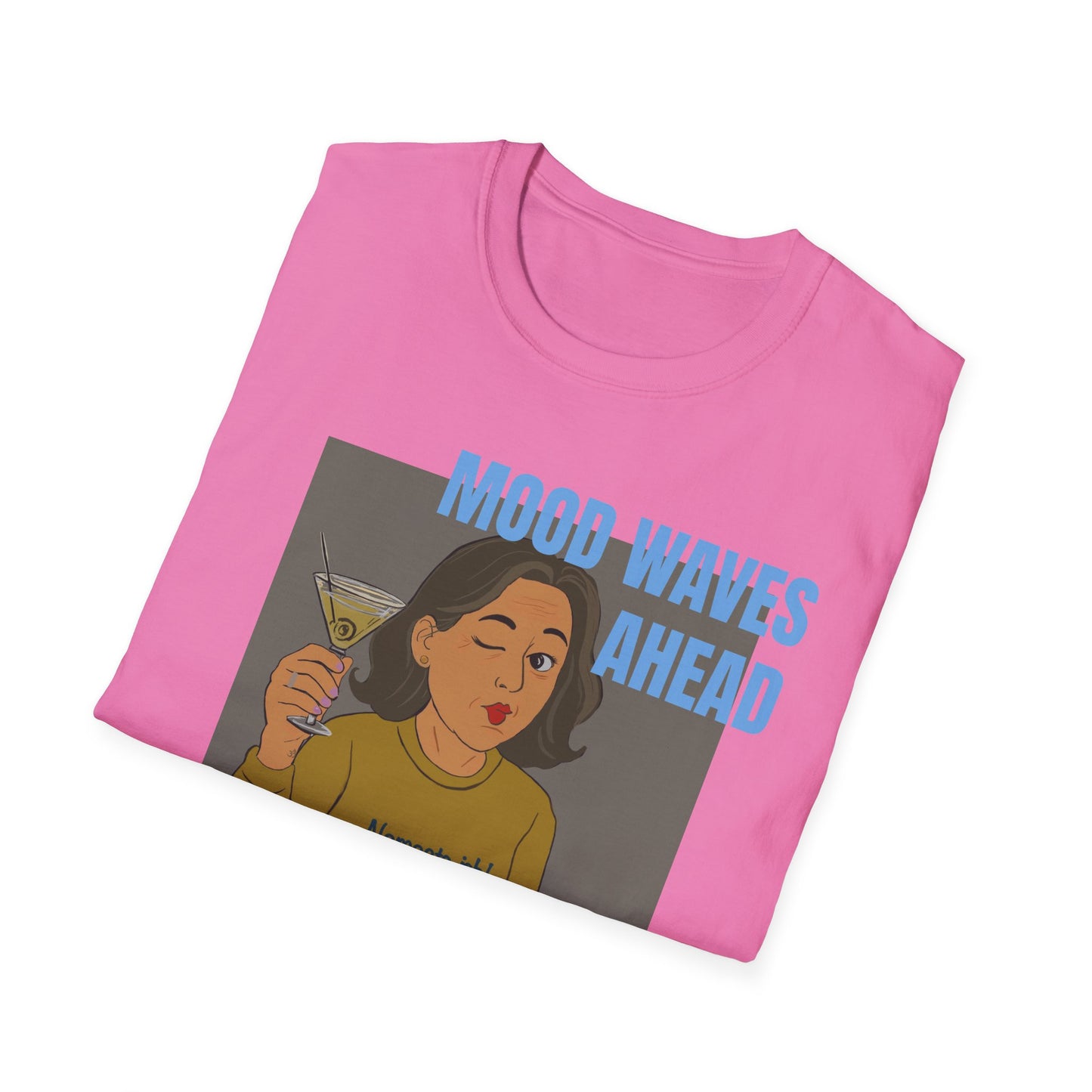 Funny Menopause T-Shirt – Mood Swing Survival Cotton Tee for Women