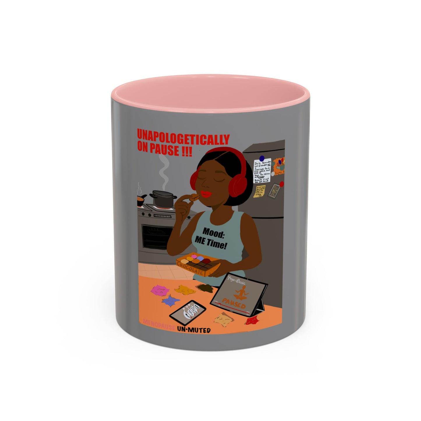 Funny Menopause Mug – Mood Swing Survival Coffee Cup for Women