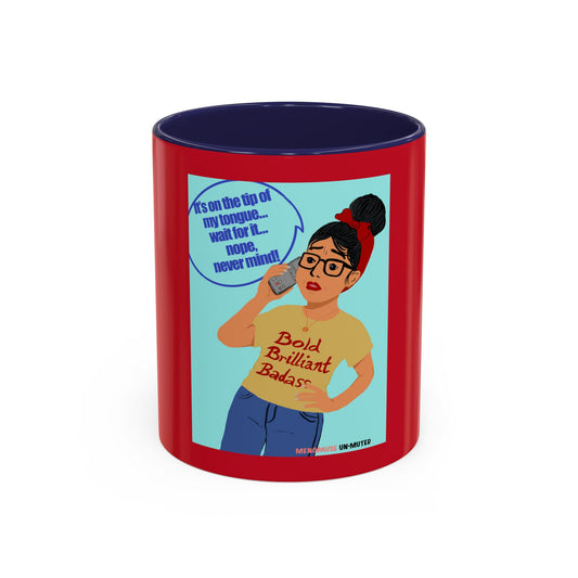 Funny Menopause Mug – Brain Fog Survival Mug for Women