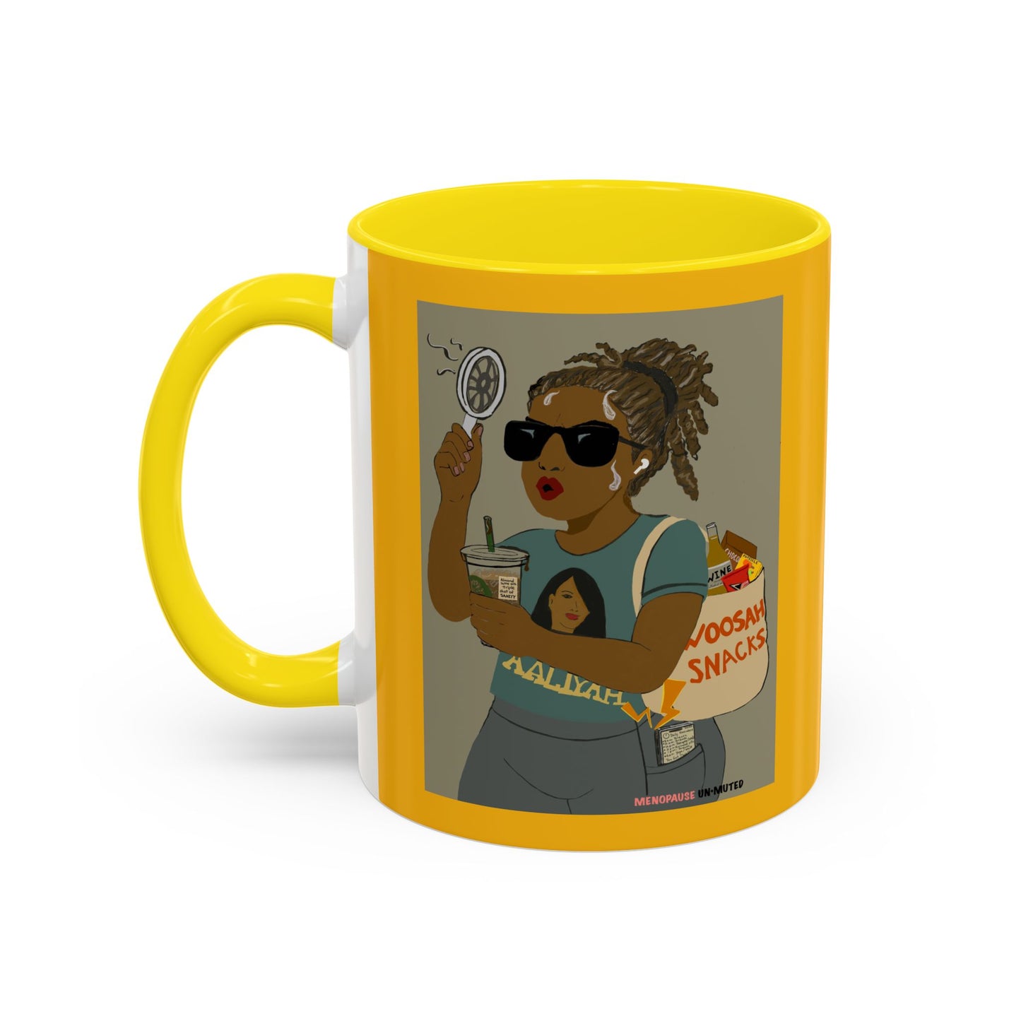 Funny Menopause Mug – Hot Flash Survival Coffee Cup for Women