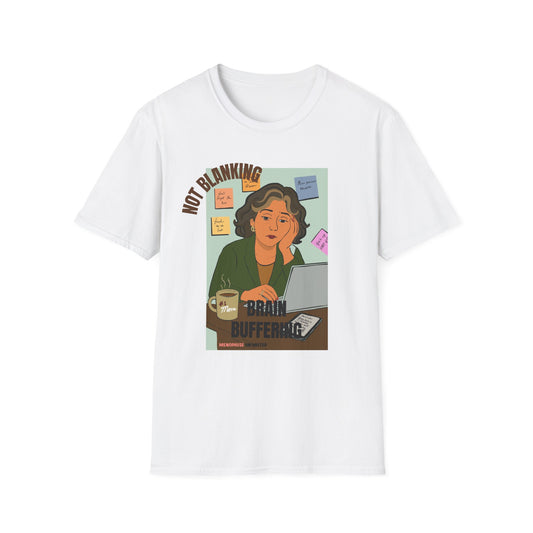 Funny Menopause T-Shirt – Brain Fog Survival Cotton - Women Gift
