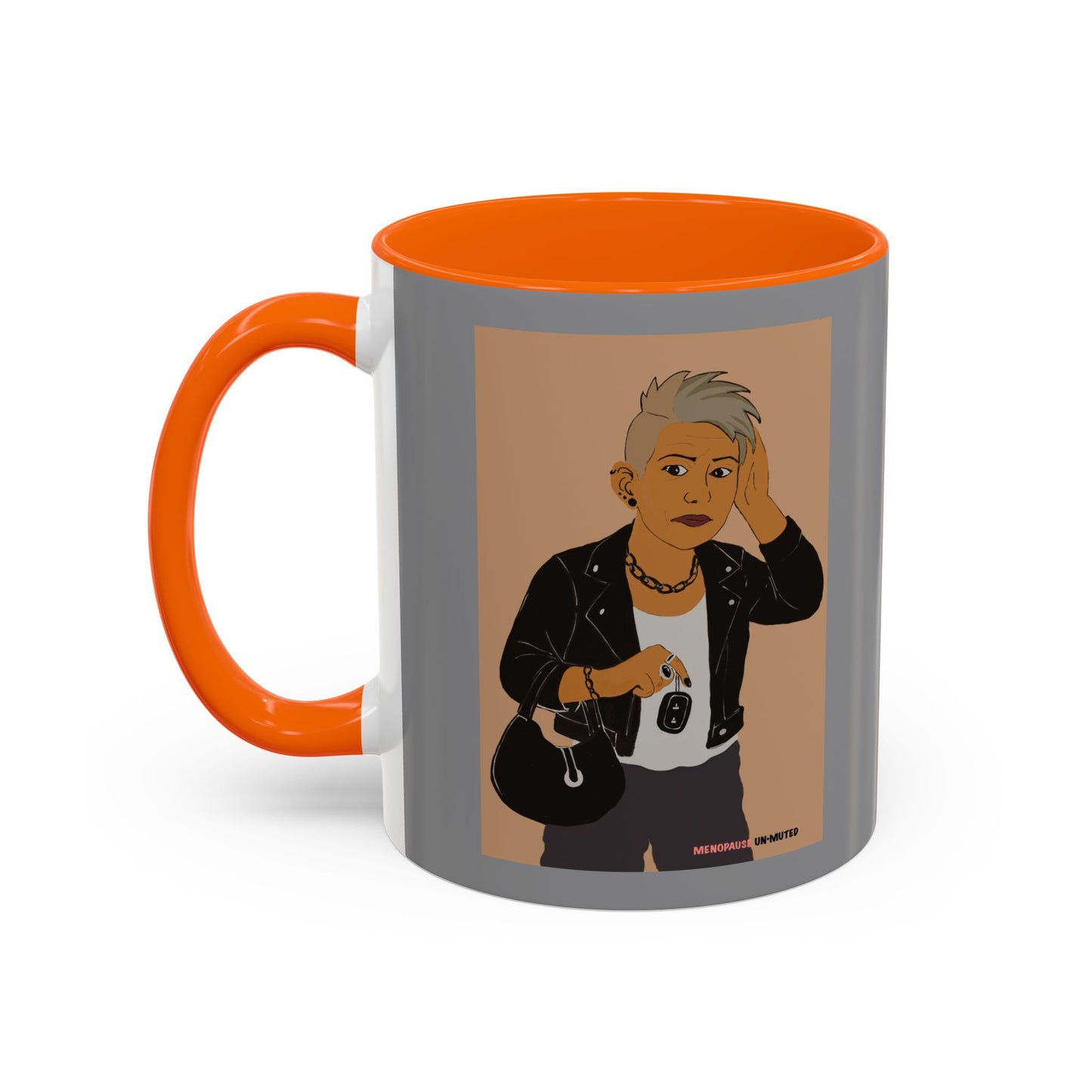 Funny Menopause Mug – Brain Fog Survival Mug for Women