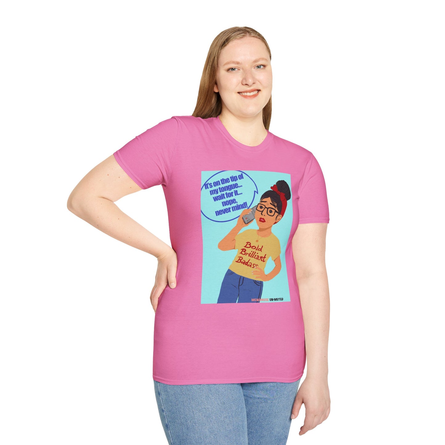 Funny Menopause T-Shirt – Brain Fog Survival Cotton - Women Gift