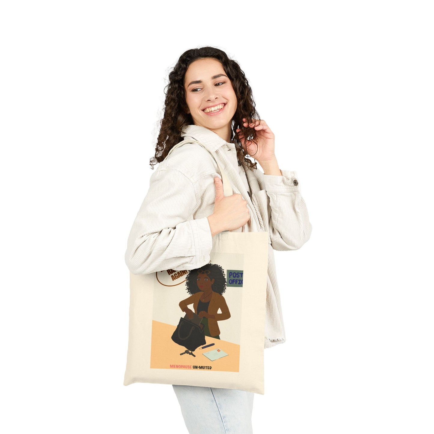 Funny Menopause Tote Bag – Brain Fog Survival Canvas & Cotton Gift for Women