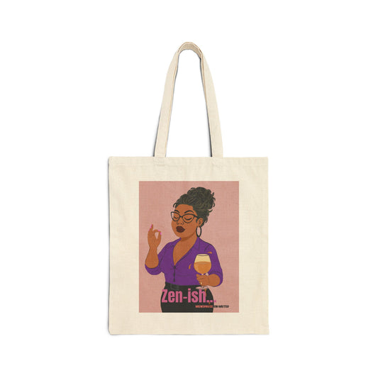 Funny Menopause Tote Bag – Mood Swing Survival Canvas & Cotton Gift for Women