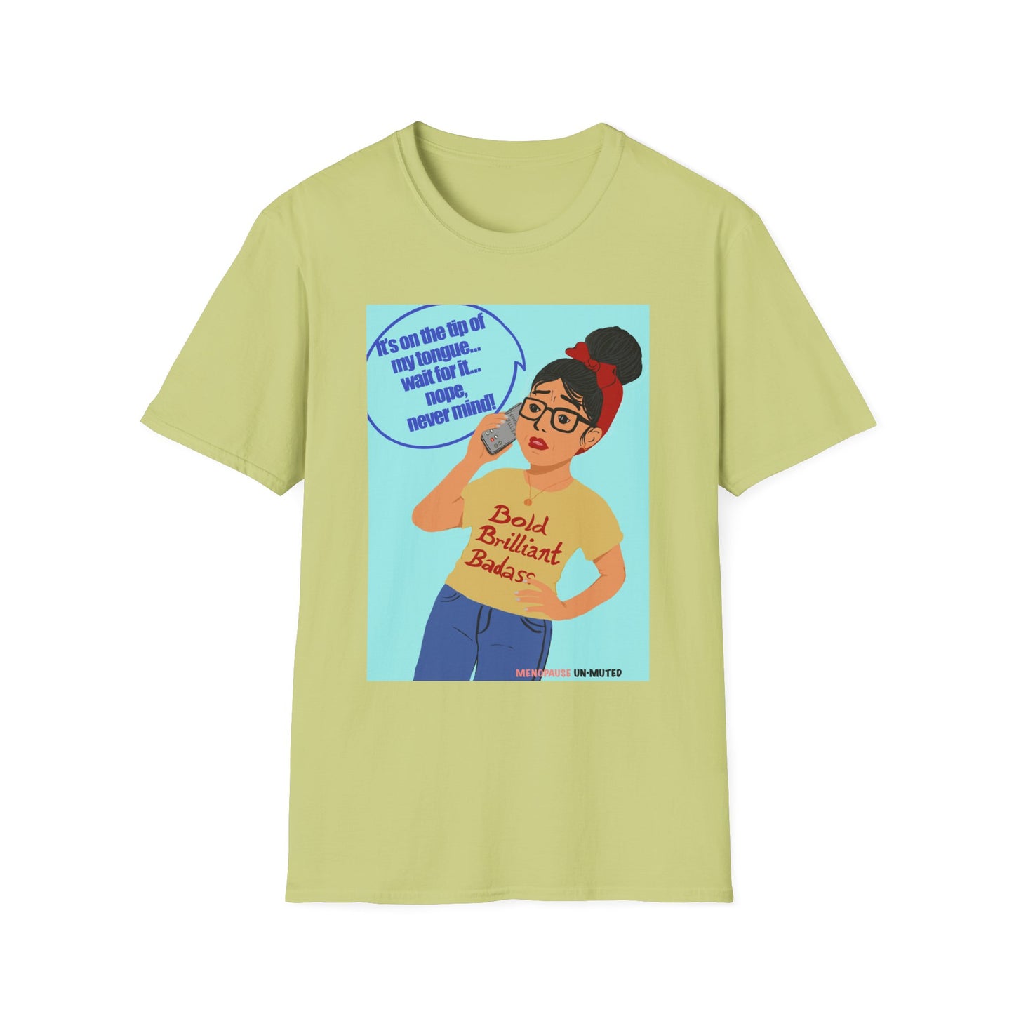 Funny Menopause T-Shirt – Brain Fog Survival Cotton - Women Gift