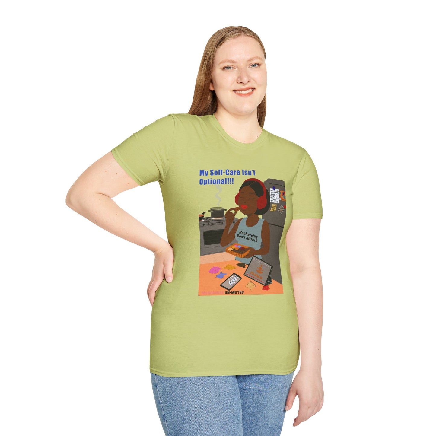 Funny Menopause T-Shirt – Mood Swing Survival Cotton Tee for Women