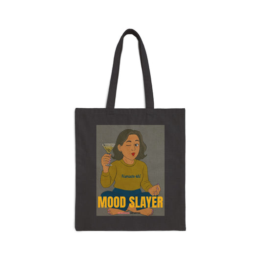 Funny Menopause Tote Bag – Mood Swing Survival Canvas & Cotton Gift for Women