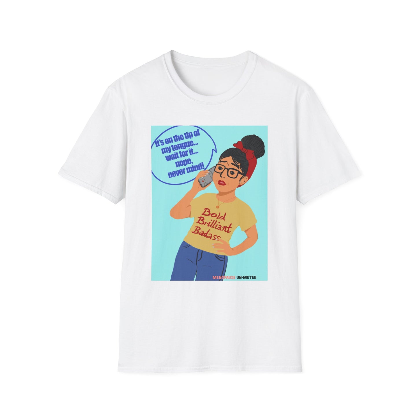 Funny Menopause T-Shirt – Brain Fog Survival Cotton - Women Gift