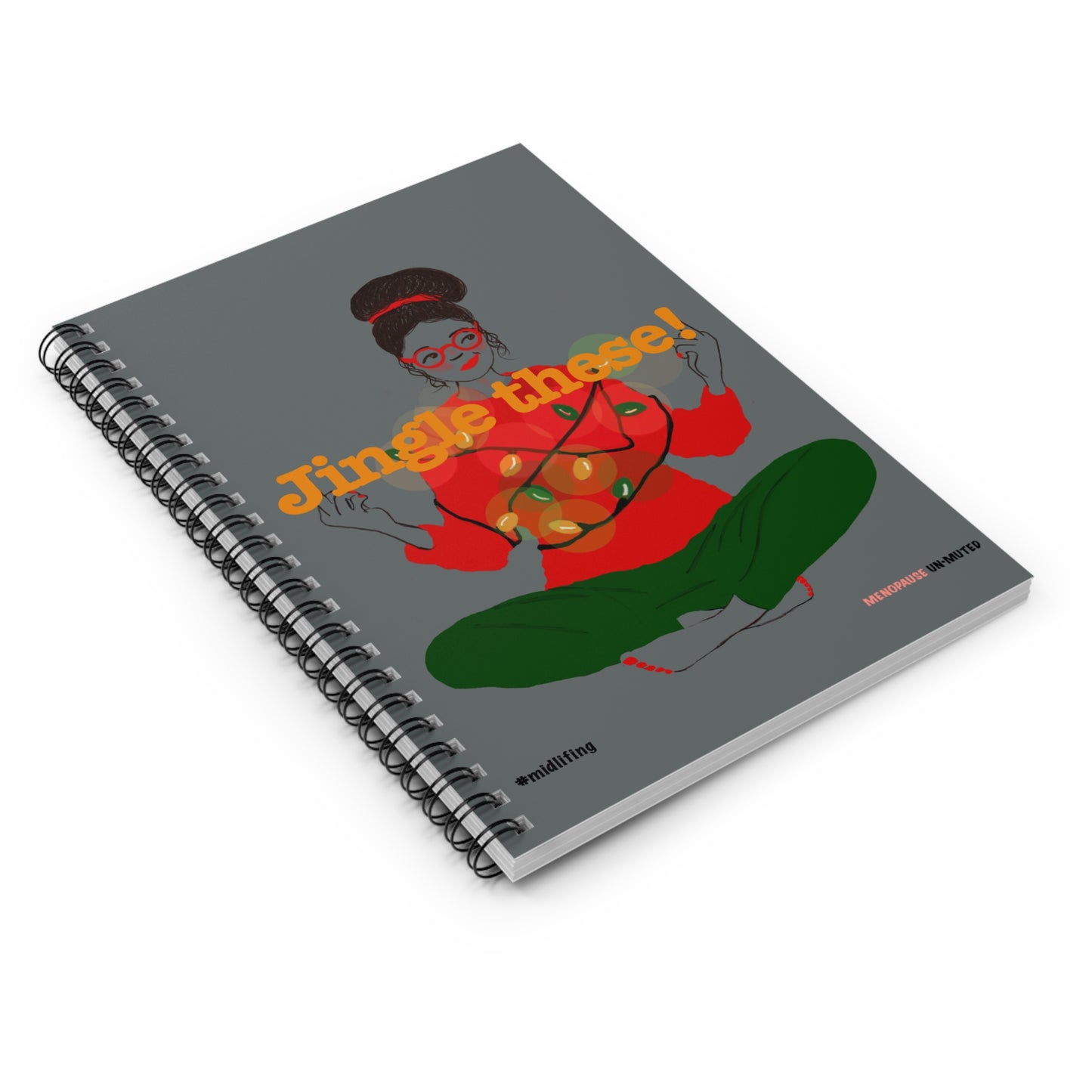 Funny Menopause Midlife Women Holiday Gift - Journal/ Notebook