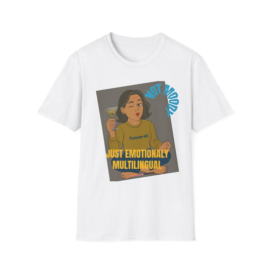 Funny Menopause T-Shirt – Mood Swing Survival Cotton Tee for Women
