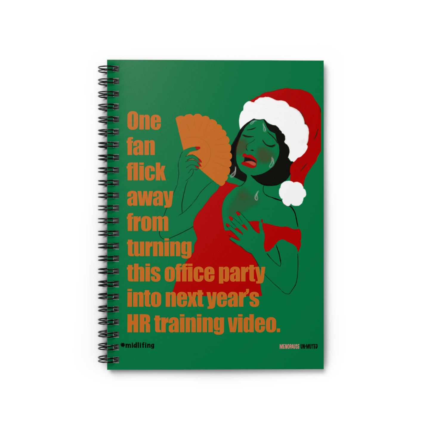 Funny Menopause Midlife Women Holiday Gift - Journal/ Notebook