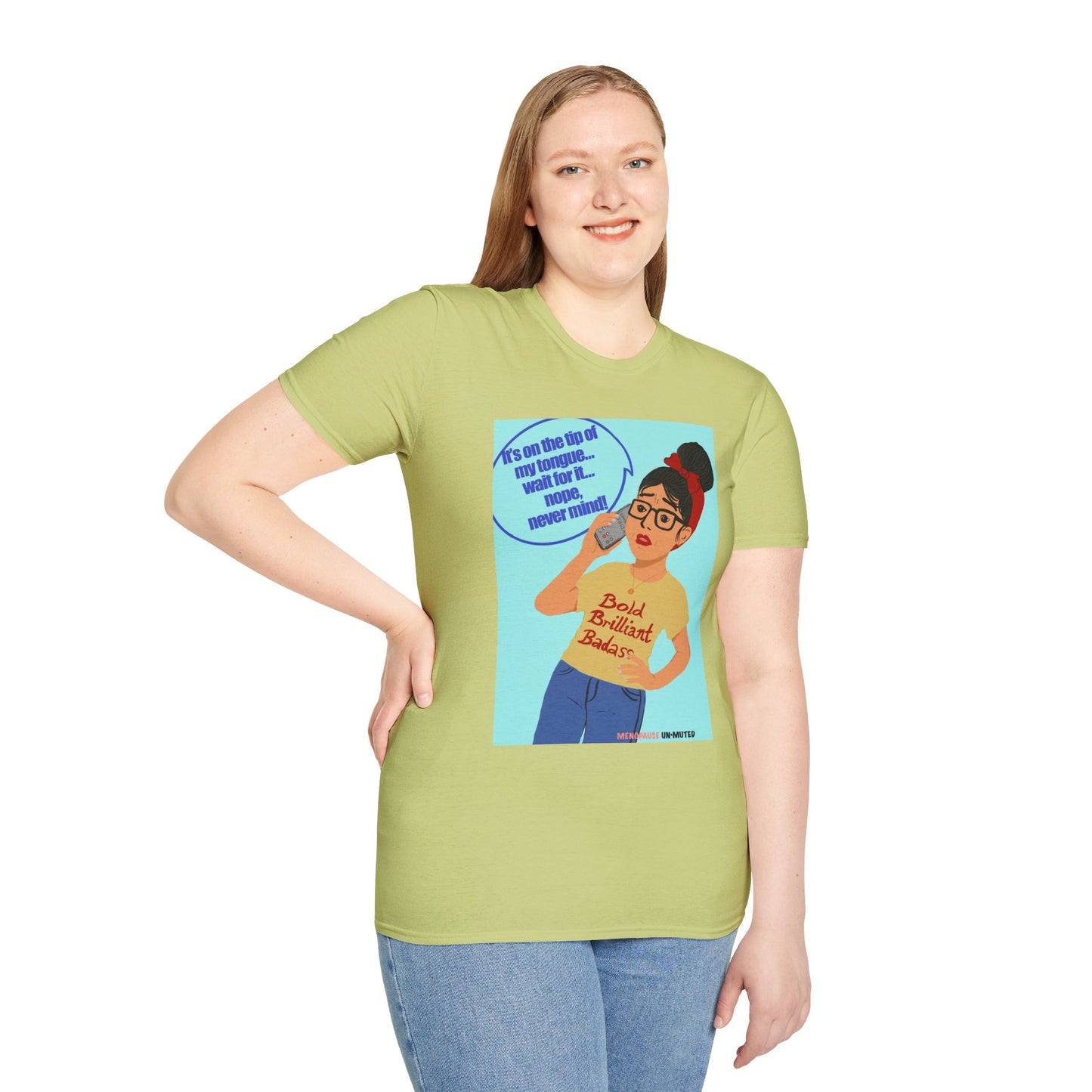 Funny Menopause T-Shirt – Brain Fog Survival Cotton - Women Gift