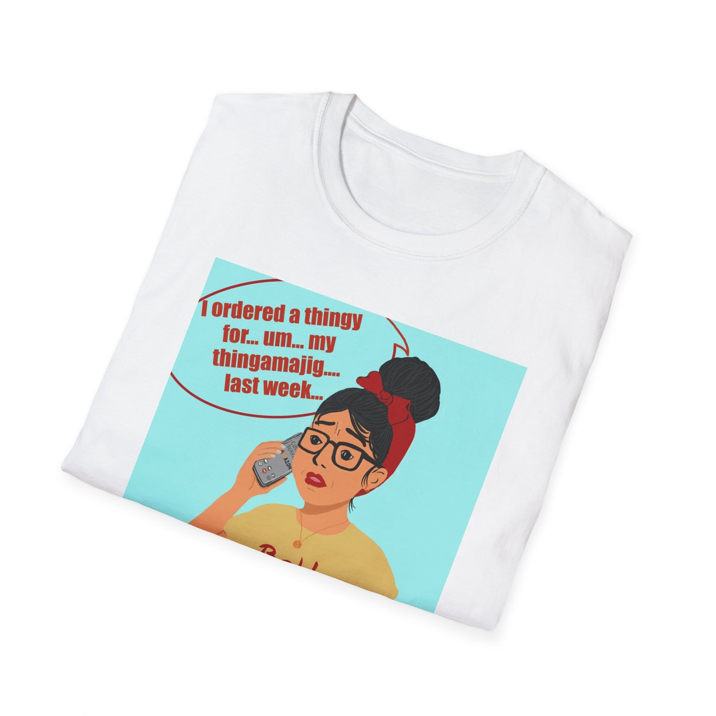 Funny Menopause T-Shirt – Brain Fog Survival Cotton - Women Gift