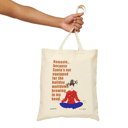 Funny Menopause Midlife Women Holiday Gift - Canvas Tote Bag