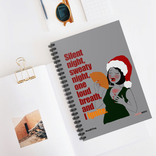 Funny Menopause Midlife Women Holiday Gift - Journal/ Notebook
