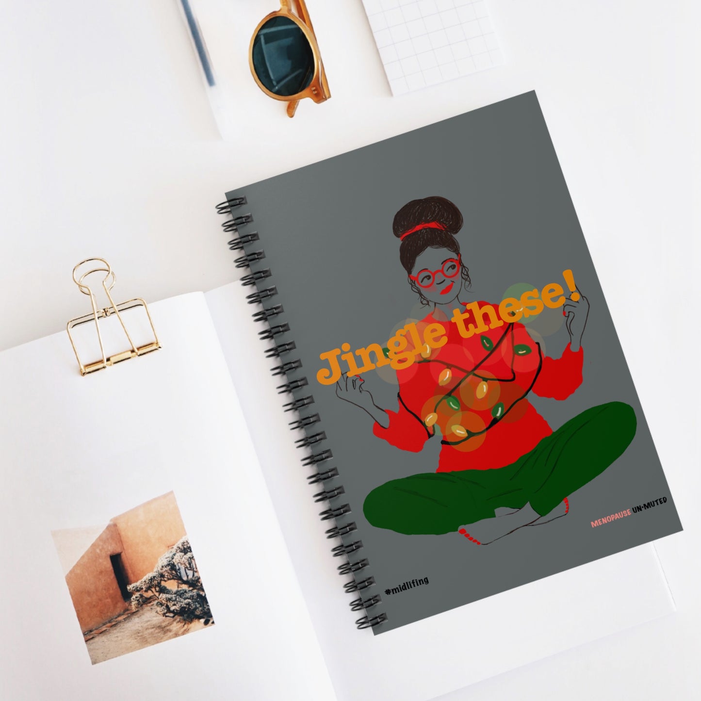 Funny Menopause Midlife Women Holiday Gift - Journal/ Notebook