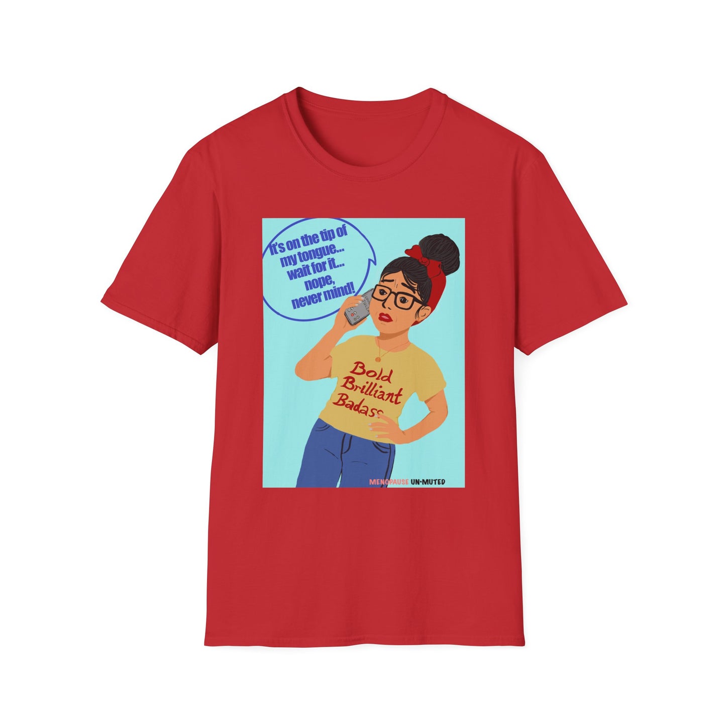Funny Menopause T-Shirt – Brain Fog Survival Cotton - Women Gift