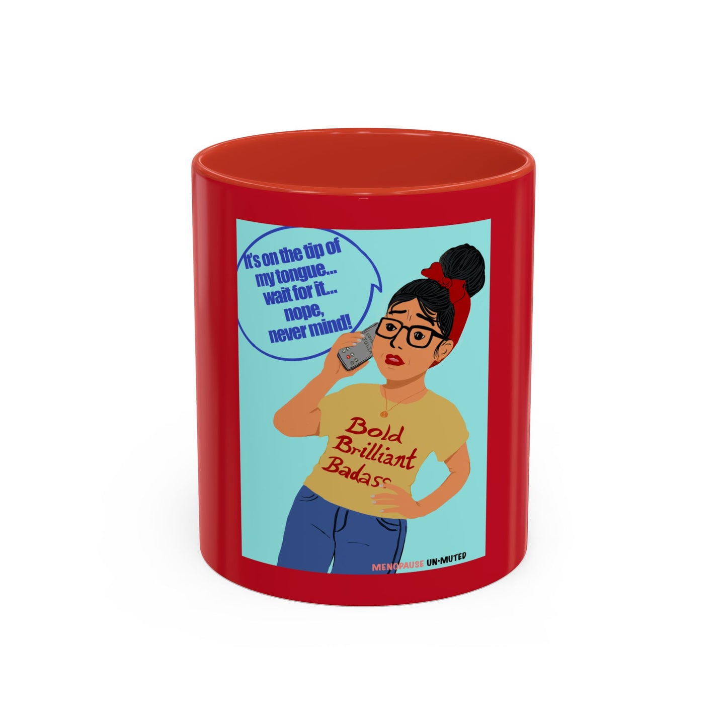 Funny Menopause Mug – Brain Fog Survival Mug for Women